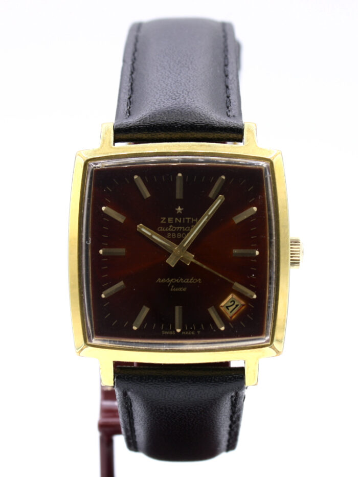 ZENITH Respirator Luxe - Rare red dial - Image 2
